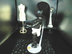 black pedigree doll 13 side